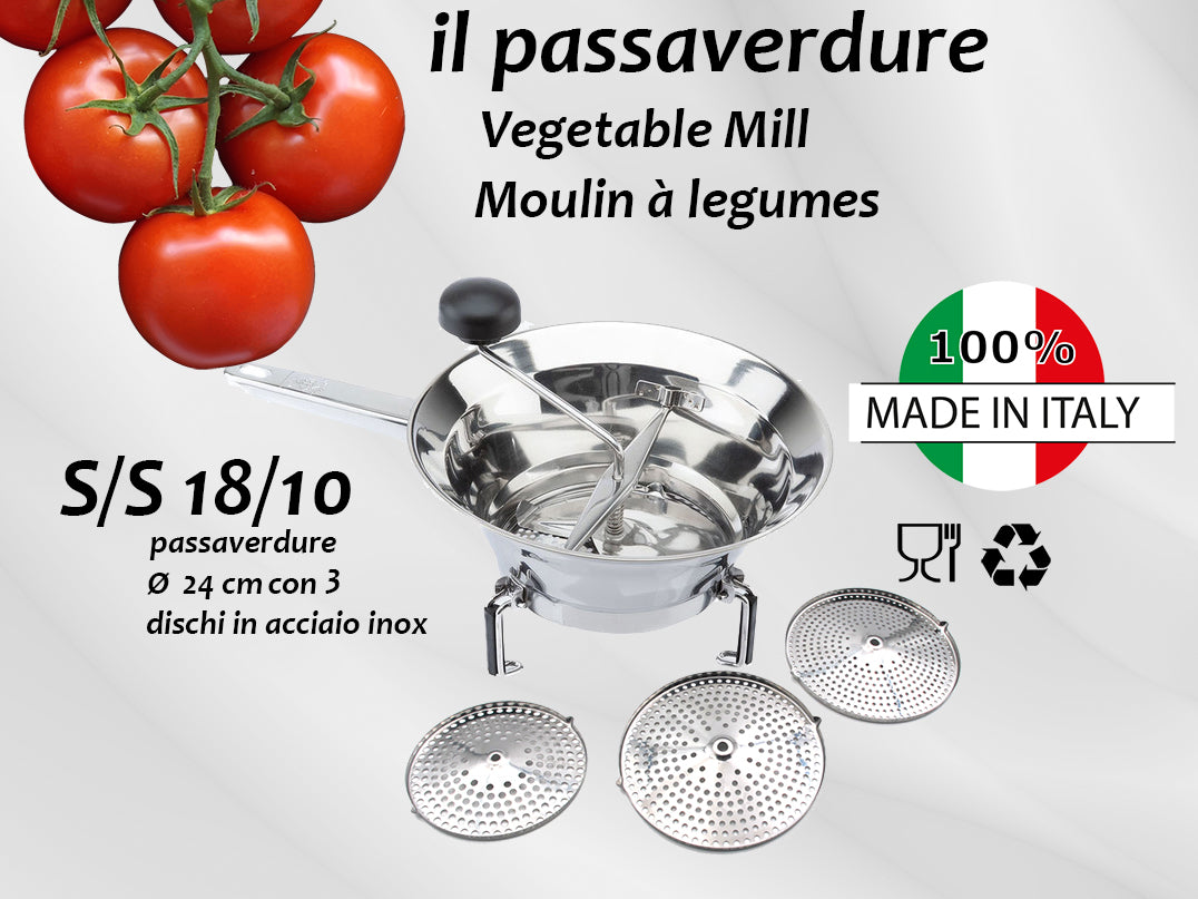 PASSAVERDURE MANUALE 24CM