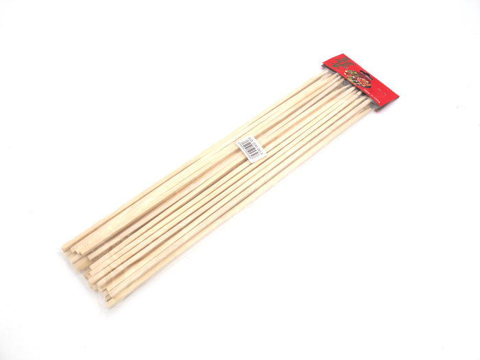 squared bamboo skewers; 35 cm X2