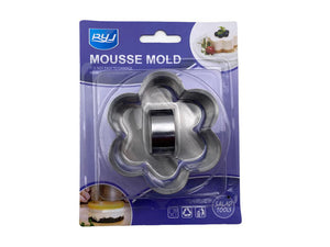 Flower Cake Ring with pusher - HouzeCart