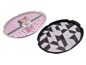 Large Oval Plastic Tray 43 cm