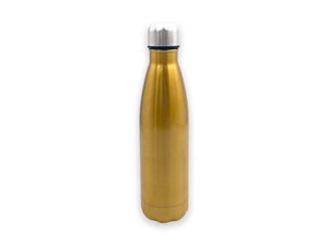 Golden Color Stainless Steel Vacuum Water Bottle 500ml