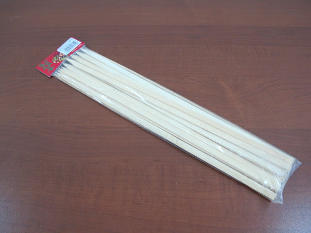 Flat Bamboo. Skewers; 40 cm