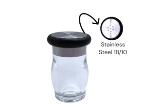 Plexiglass salt shaker