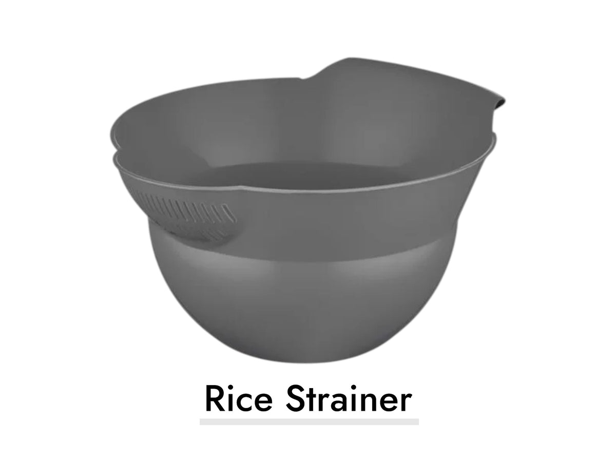 Deep Plastic Rice Strainer – HouzeCart