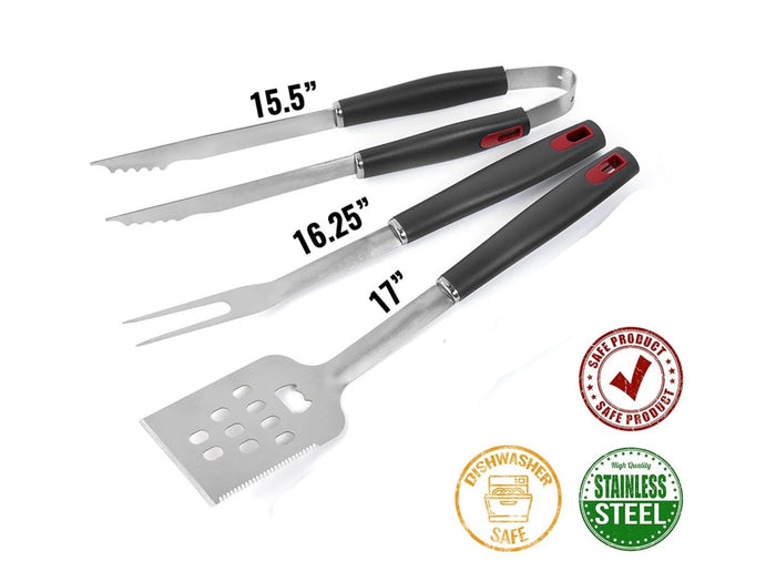 Set of 3 High Quality BBQ tools