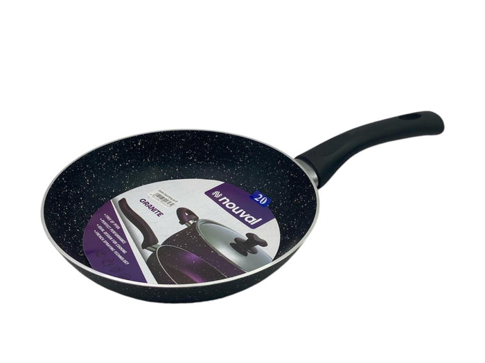 Black Granite Nouval Frying Pan 20 cm