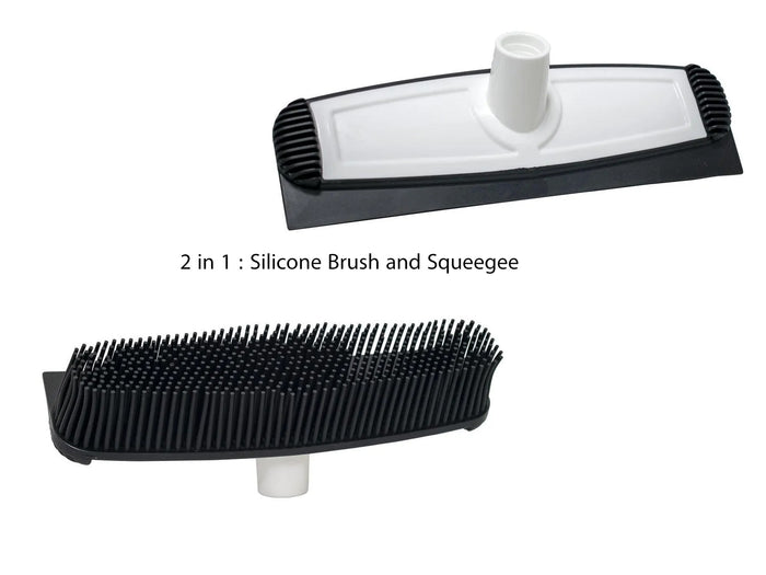 2 in 1 Deluxe Silicone Brush and Squeegee