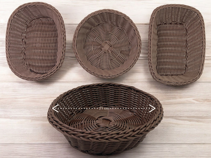 High quality Round Woven Bread Basket 21 cm