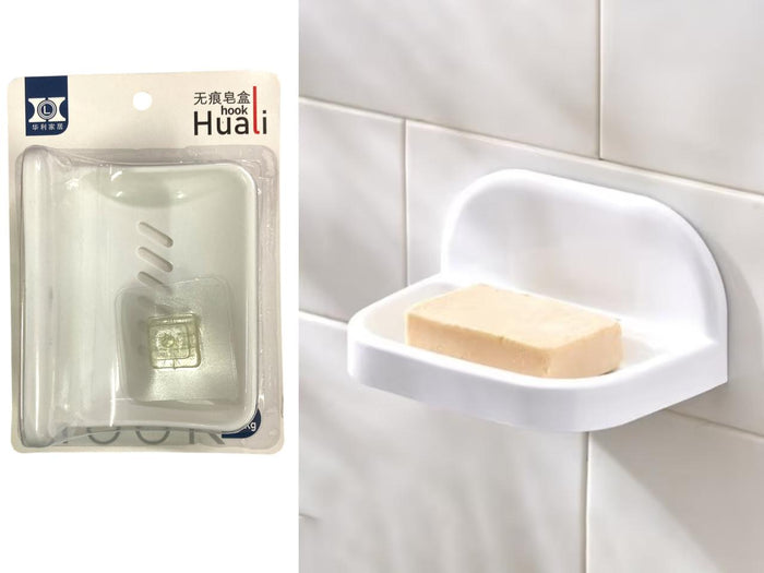 Plastic Soap Holder - Self Adhesive