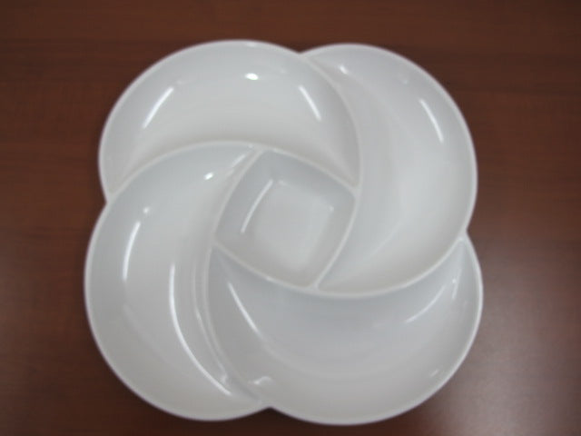 Melamine Dish Tornado Shape 40.5cm