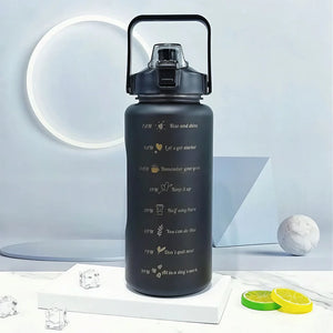 Motivational Water Bottle Set 2000 + 800mL