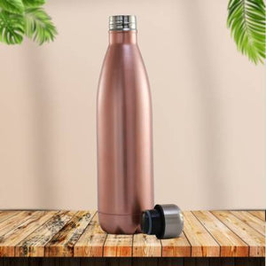 Copper Color Stainless Steel Vacuum Water Bottle 500ml