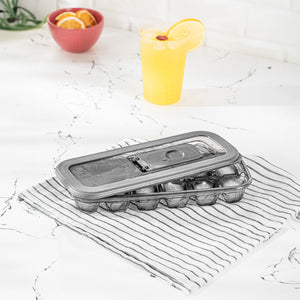 Plastic Ice Cube Tray with Cover