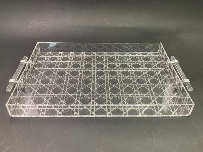 Large Acrylic Serving Tray 51 cm