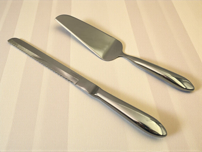 Dosthoff Golden SS Cake Serving Set Hollow Handle