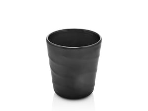 Melamine Matt Black Cup