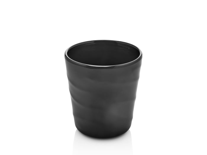 Melamine Matt Black Cup