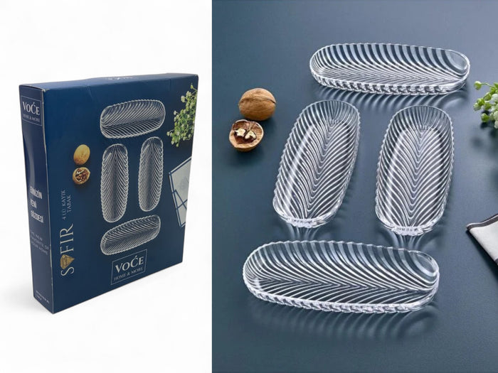 Acrylic Safir Bowl Set 4 Pieces