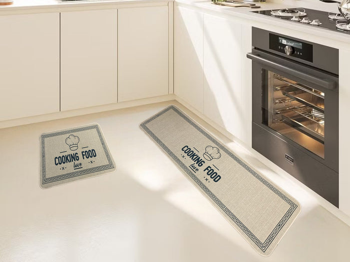 Jute Like Super Water Absorbent Floor Mat Set of 2