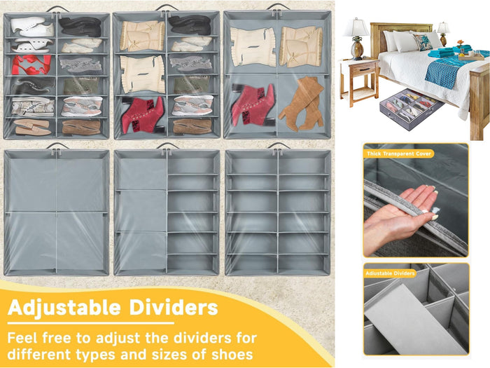 Extra Large Under-Bed Storage Organizer