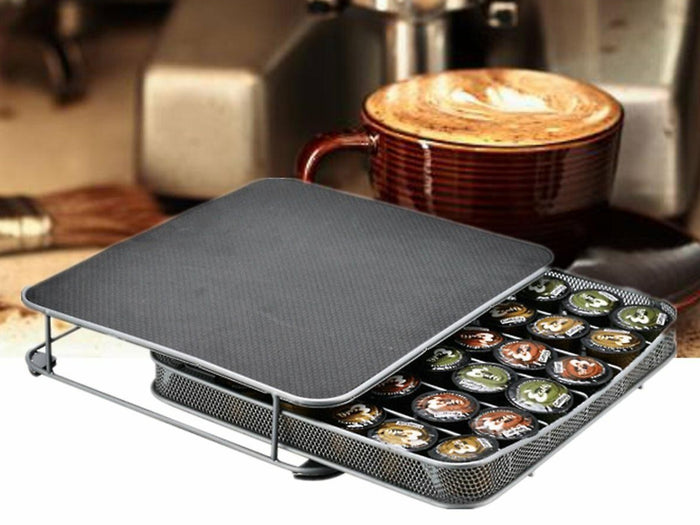 36 Coffee Capsules Drawer and Coffee Machine Stand