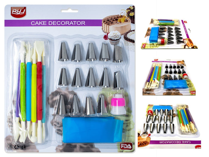 Super Cake Decoration Set of 25 functions