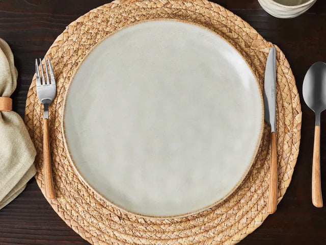 Dosthoff Beige Reactive Glaze Dinner Plate 27cm