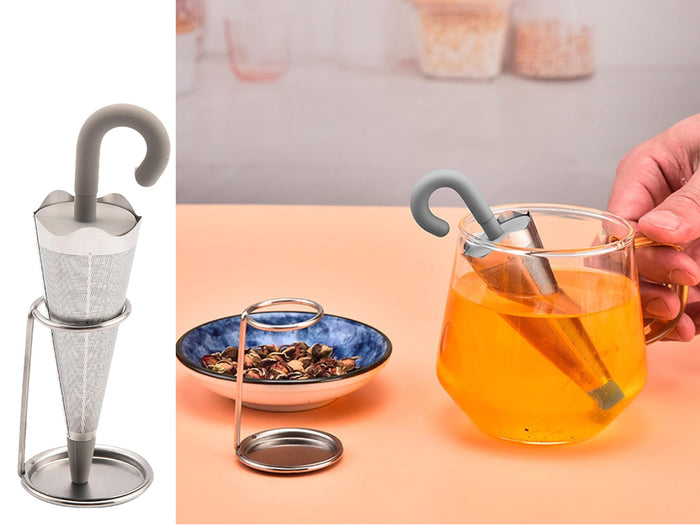 Umbrella Shape SS 18/10 tea infuser