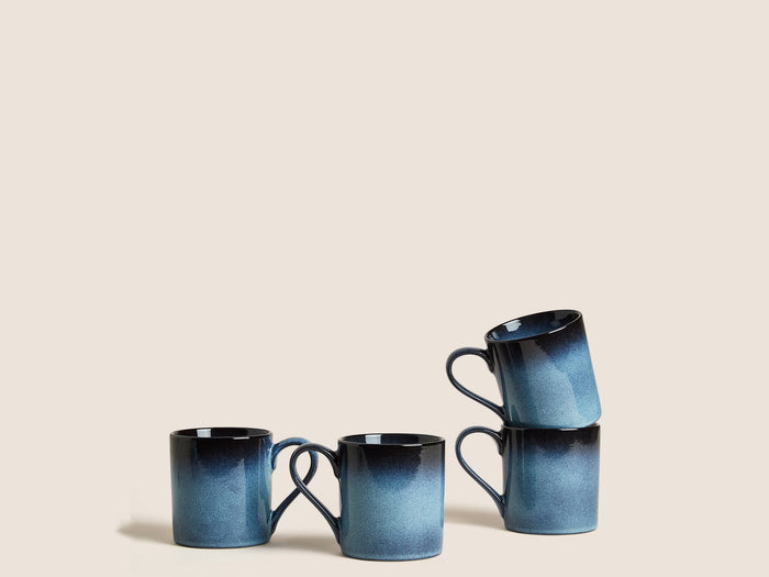 Dosthoff Blue Glazed Small Mug 250 ml