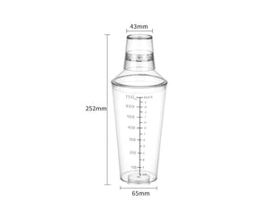 Boston Polycarbonate Shaker 700 ml