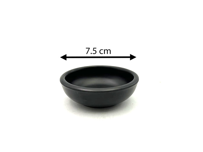 Small Sauce Bowl 7.5 cm Mat Black Melamine