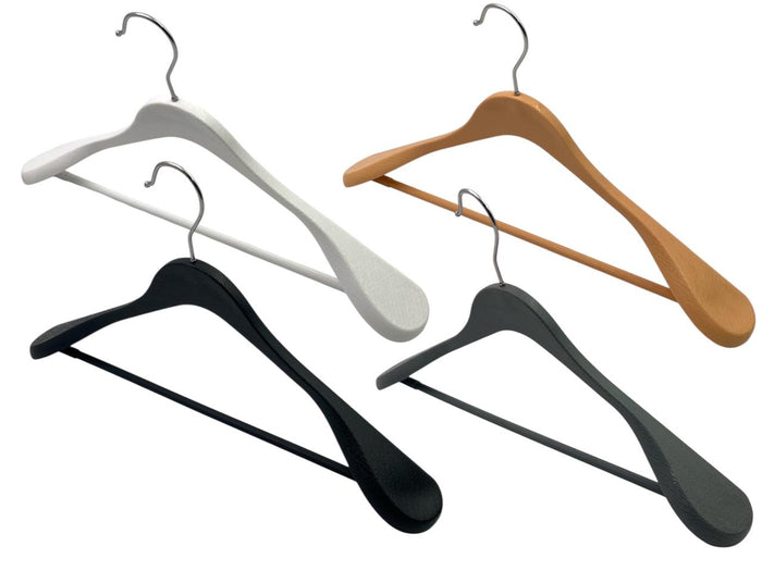 High Quality Plastic Suit Hanger with Large Shoulders