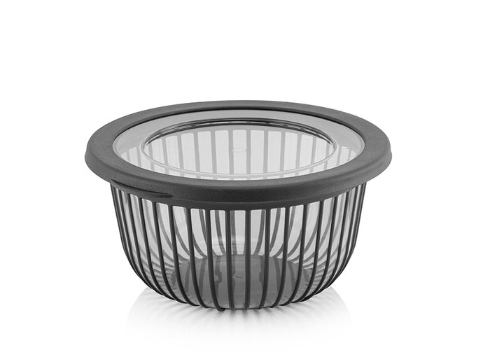 Linea Round Bowl 2 L with cover