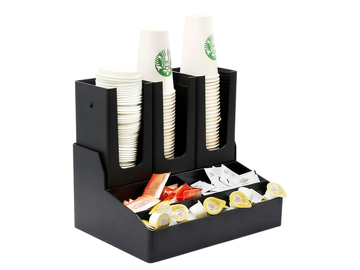 Multi Compartments Cup and Lid Holder