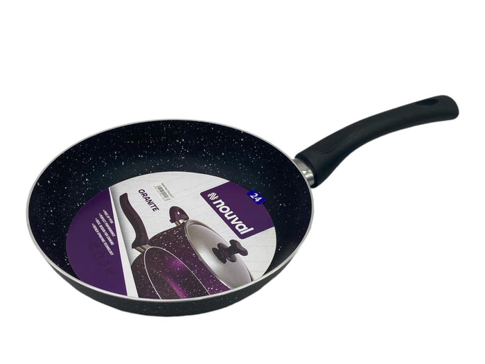 Black Granite Nouval Frying Pan 24 cm