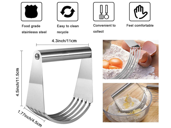 Dough Mixer and Blender - High quality stainless steel