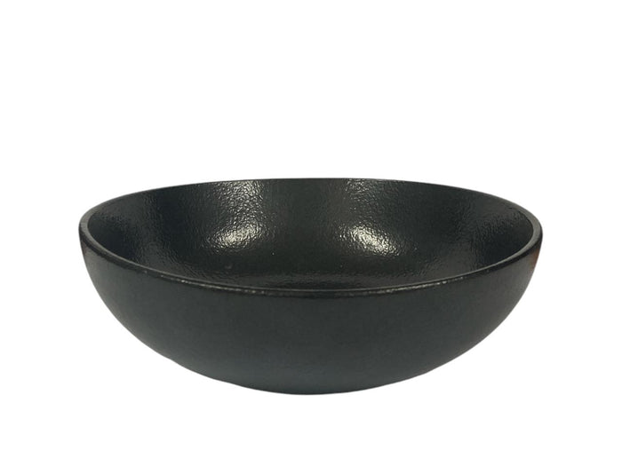 Dosthoff Black Raw Stone Salad Plate 19.5 cm