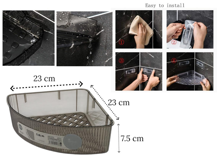 Perforated Unbreakable Transparent Storage Organizer 13