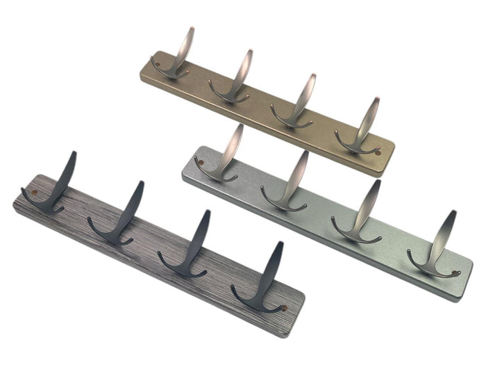 High Quality Wooden Hanger 12 Hooks - Modern Design