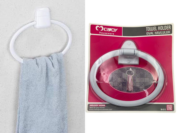 Plastic Adjustable Towel Paper Roll Holder M-015