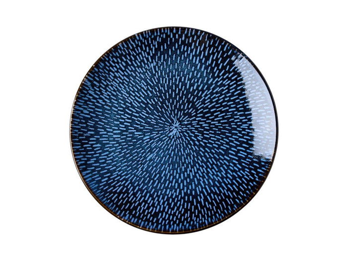 Dosthoff "Starry" Blue Glazed Side Plate 22 cm