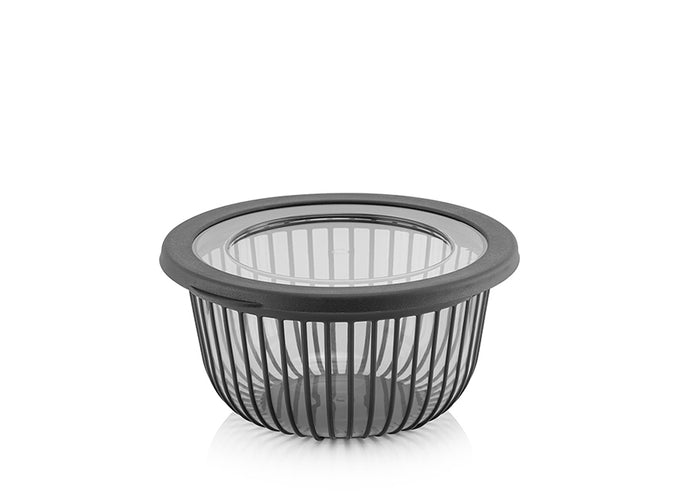 Linea Round Bowl 1 L with cover