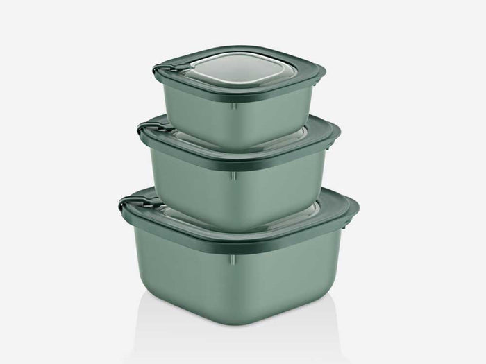 Microsafe Food Storage Containers Set of 3