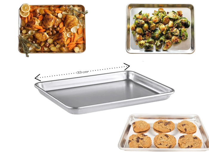 Small Aluminium baking pan 33 cm