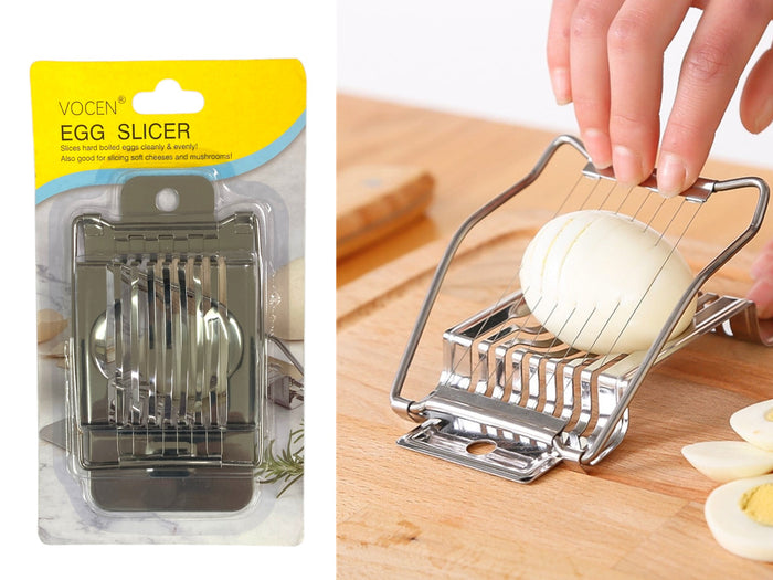 Stainless Steel Boiled Egg Slicer
