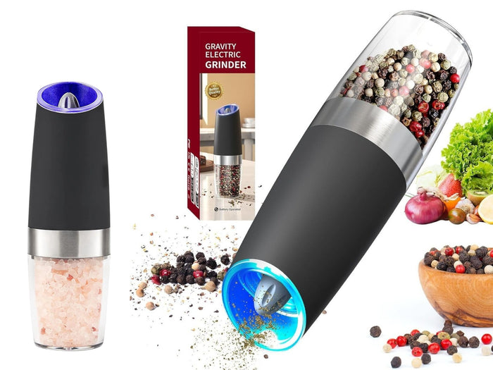 Gravity Electric Salt and Pepper Grinder Mill