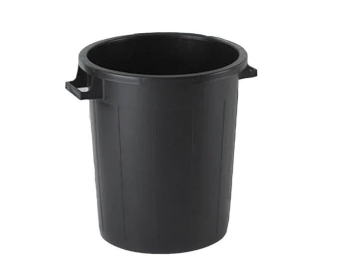 Plastic waste Barrel Black 75 L