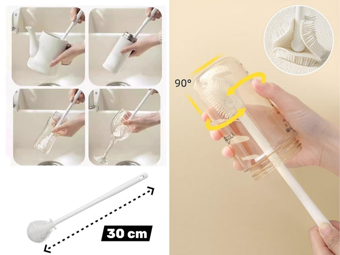 Flexible Silicone Bottle Brush