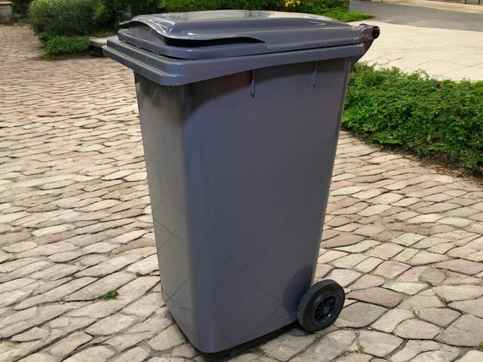 Heavy Duty Wastebin with Wheels 240 L