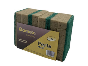 Gamex Premium Scouring Sponge Perla Maxi X6